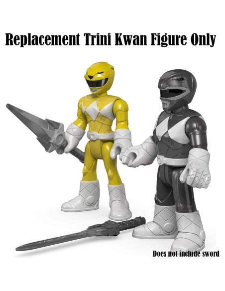 Figura Reemplazo Trini Kwan Imaginext Power Rangers DRY12