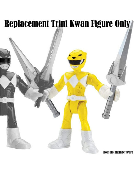 Figura Reemplazo Trini Kwan Imaginext Power Rangers DRY12