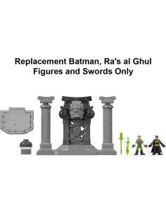 Piezas de Repuesto Imaginext Batman FMX64 Figuras y Espadas 2