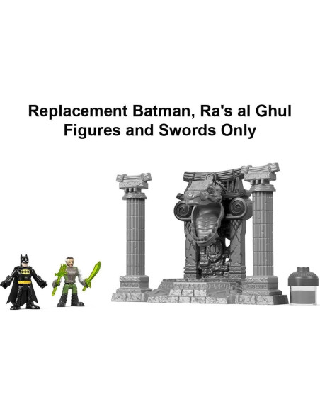 Piezas de Repuesto Imaginext Batman FMX64 Figuras y Espadas