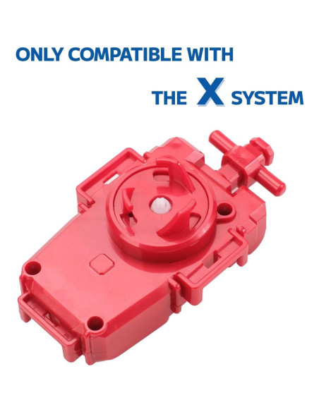 Paquete de 2 Lanzadores Bey X AIBREAY Rojo y Negro