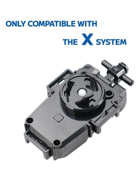 Paquete de 2 Lanzadores Bey X AIBREAY Rojo y Negro