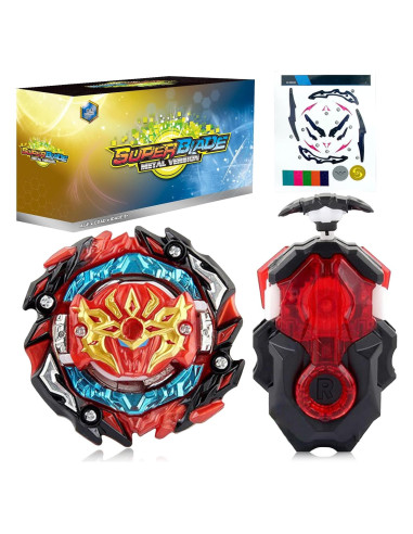 Conjunto Bey Battling Top VERSIÓN METÁLICA B-188 Juguete 6+