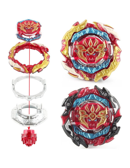 Conjunto Bey Battling Top VERSIÓN METÁLICA B-188 Juguete 6+