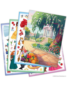 Cuaderno de Actividades Disney Princess con 80 Stickers 2