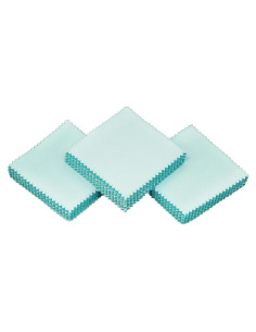 Paños de Limpieza de Joyería USHIGOO 50 Piezas 8x8 cm