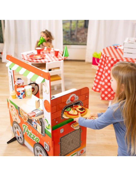 Centro de Actividades Camión de Comida de Pizza Melissa & Doug