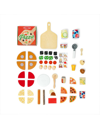 Centro de Actividades Camión de Comida de Pizza Melissa & Doug