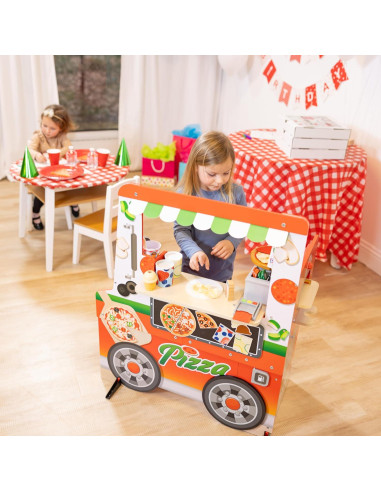 Centro de Actividades Camión de Comida de Pizza Melissa & Doug