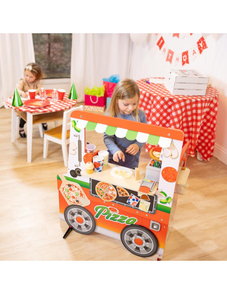 Centro de Actividades Camión de Comida de Pizza Melissa & Doug