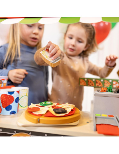 Centro de Actividades Camión de Comida de Pizza Melissa & Doug