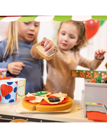 Centro de Actividades Camión de Comida de Pizza Melissa & Doug