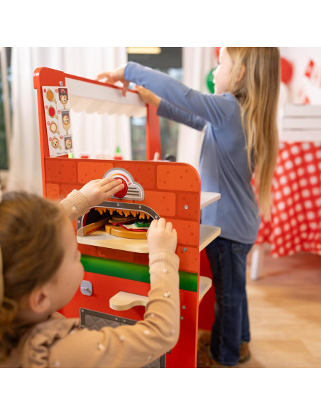 Centro de Actividades Camión de Comida de Pizza Melissa & Doug