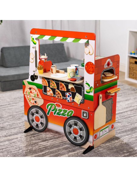 Centro de Actividades Camión de Comida de Pizza Melissa & Doug