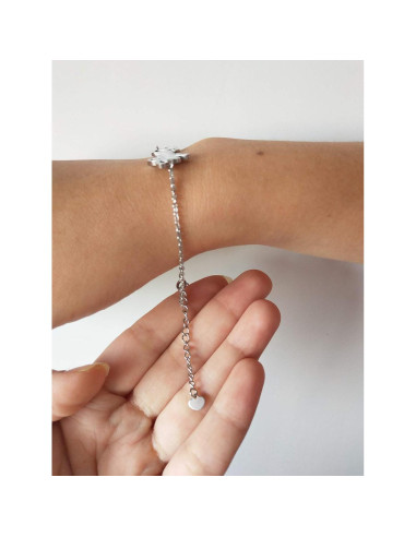 Collar HUAN XUN Te Quiero Mamá 40.6 cm Acero Inoxidable