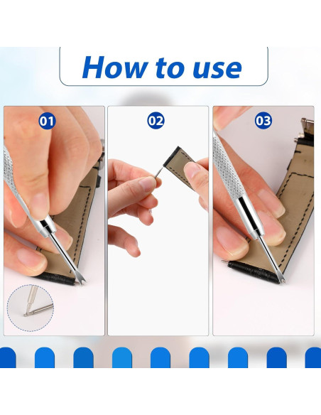 Kit de Reemplazo de Pasadores para Correas de Reloj MOZEAT 16 PCS