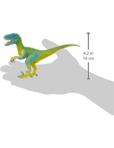 Figura Velociraptor Schleich 18cm con Mandíbula Móvil