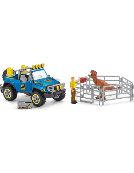 Camión de Juguete Schleich con Dinosaurios 15 Piezas 4-12 Años