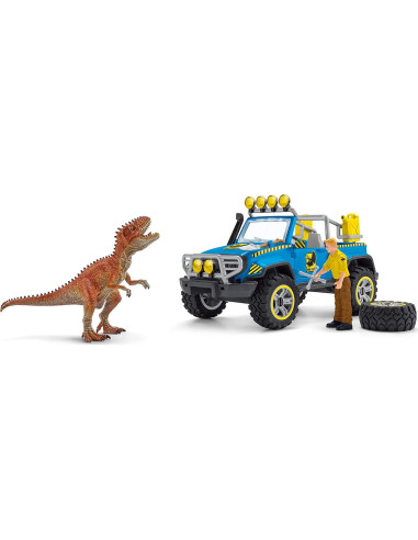 Camión de Juguete Schleich con Dinosaurios 15 Piezas 4-12 Años