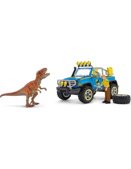 Camión de Juguete Schleich con Dinosaurios 15 Piezas 4-12 Años