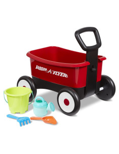 Carrito de Jardín 2-en-1 Radio Flyer Rojo 15.88 kg