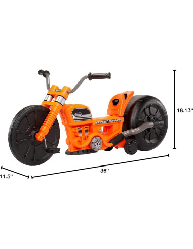 Little Tikes Street Burner Motocicleta para Niños 3+ Años