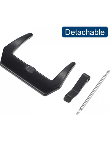 Conjunto de Hebillas de Correa de Reloj uxcell 26mm Acero Inoxidable