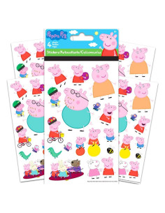 Calcomanías Peppa Pig Trends International - 4 Hojas