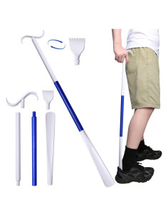 Cuña de Zapatos Larga MarginZen 90 cm con Rasca Espaldas