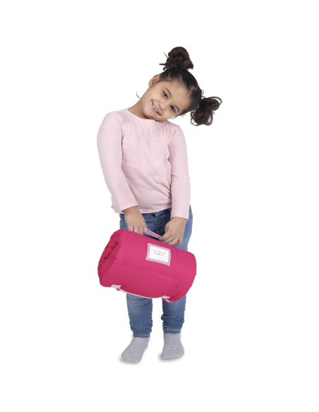 Colchoneta para Niños Peppa Pig 116.8x53.3 cm con Almohada y Manta