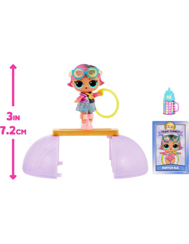 Muñeca L.O.L. Surprise! Gimnasia con 8 Sorprisas y Viga