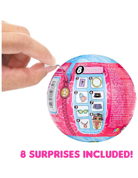Muñeca L.O.L. Surprise! Gimnasia con 8 Sorprisas y Viga