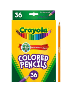 Lápices de Colores Crayola 36ct Multicolor para Niños 2
