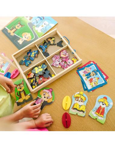 Juego Magnético de Madera PAW Patrol Melissa & Doug 64 Piezas