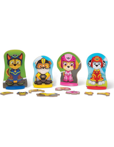 Juego Magnético de Madera PAW Patrol Melissa & Doug 64 Piezas