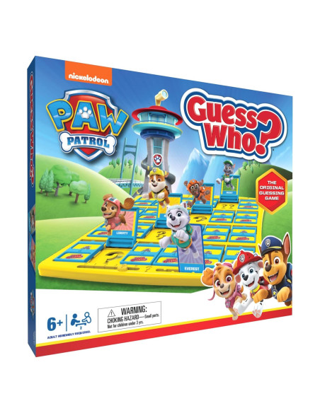 Adivina Quién? Juego de Mesa PAW Patrol - 2 Jugadores 6+