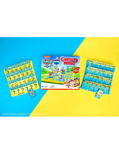 Adivina Quién? Juego de Mesa PAW Patrol - 2 Jugadores 6+