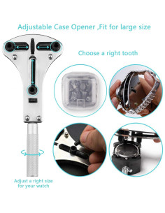 Kit de Herramientas para Relojes XOOL 151 Piezas Portátil 2