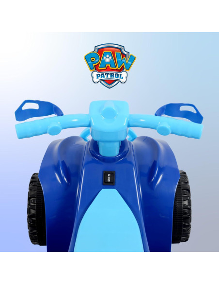 Cuatrimoto Paw Patrol Chase 6V para Niños - Juguete Seguro