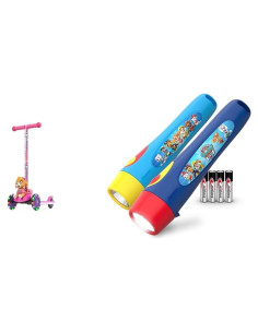 Scooter Voyager Paw Patrol Skye 3 Ruedas Iluminado 34 kg