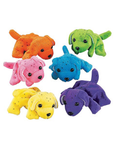 Perros de Peluche Neon - 12 Unidades Colores Surtidos