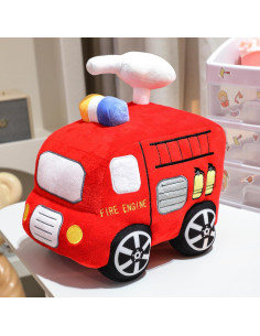 Camión de Bomberos de Peluche YONLIT 25,4 cm Suave y Lindos 2