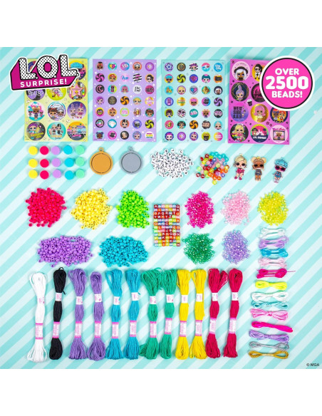 L.O.L. Surprise! Estudio Joyería 2500 Cuentas 150 Piezas