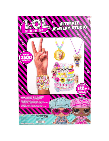 L.O.L. Surprise! Estudio Joyería 2500 Cuentas 150 Piezas