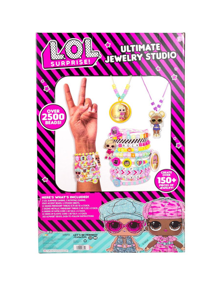 L.O.L. Surprise! Estudio Joyería 2500 Cuentas 150 Piezas