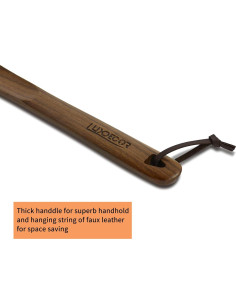 Cuchara de Zapato de Madera Luxdecor 38cm para Adultos 2