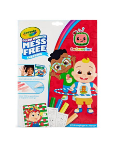 Conjunto de Colorear Crayola Cocomelon 23 Piezas Sin Desorden