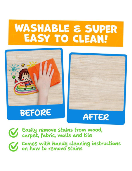 Crayones Jumbo Momo & Nashi 16 Colores No Tóxicos