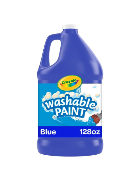 Pintura Lavable Crayola 1 Galón Azul para Niños