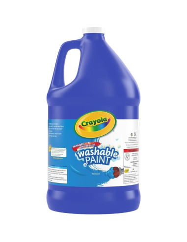Pintura Lavable Crayola 1 Galón Azul para Niños